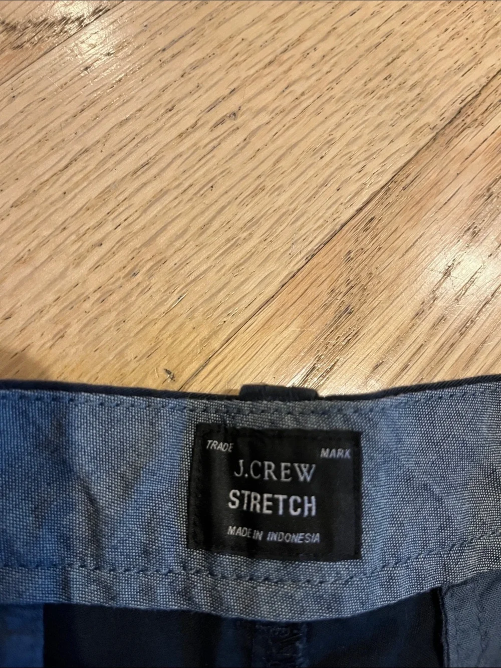 J. Crew Dark Navy Flat-Front Men’s Chino Shorts